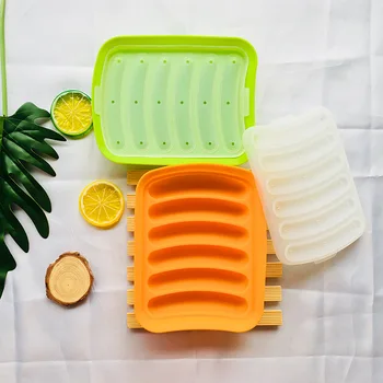 Sausage Makers Silicone Mold DIY Hot Dog Handmade ham sausage mould 6 in1 Kitchen gadge Making and Refrigerated Hot Dog tool
Sausage Makers Silicone Mold DIY Hot Dog Handmade ham sausage mould 6 in1 Kitchen gadge Making and Refrigerated Hot Dog tool