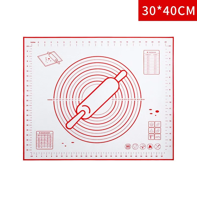 Silicone mat for dough silicone mat for dough rolling Thickened non-stick chopping board rolling mat
Silicone mat for dough silicone mat for dough rolling Thickened non-stick chopping board rolling mat