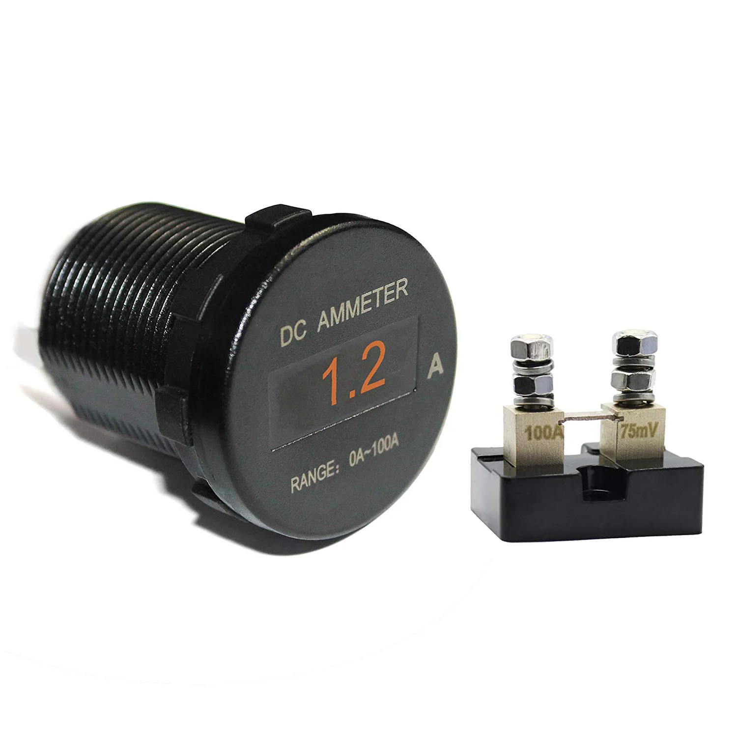 Waterproof 0-100a Digital Mini OLED display Car ammeter DC 12-24v General modification of Marine RV
Waterproof 0-100a Digital Mini OLED display Car ammeter DC 12-24v General modification of Marine RV