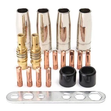 19Pcs Nozzle Contact Tips Holder for Mig Welder Torch Contact Semi-Automatic Welding Tool for 15AK Welding Torch
19Pcs Nozzle Contact Tips Holder for Mig Welder Torch Contact Semi-Automatic Welding Tool for 15AK Welding Torch