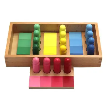 Smooth surface Montessori Building Blocks Color Matching Puzzle Game Kids Early Education Toys for kids hand - eye coordination
Smooth surface Montessori Building Blocks Color Matching Puzzle Game Kids Early Education Toys for kids hand - eye coordination
