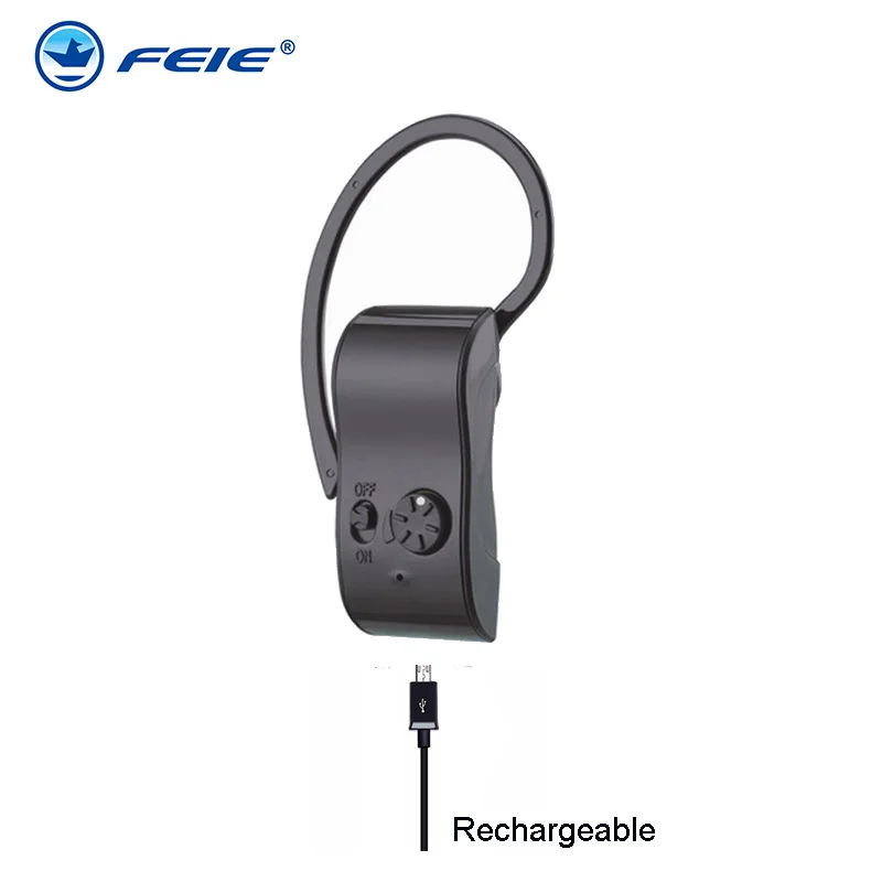 

S-217 Portable Mini BTE Rechargeable Hearing Aid in Ear Hearing Aids Sound Amplifier for Elderly Ear Care Adjustable Health Care