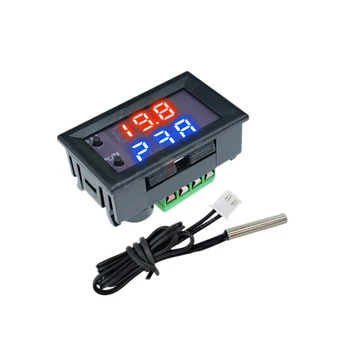 Mini Thermostat Digital Temperature Humidity Controller with LCD Display DC 12V Thermal Regulator Thermocouple
Mini Thermostat Digital Temperature Humidity Controller with LCD Display DC 12V Thermal Regulator Thermocouple