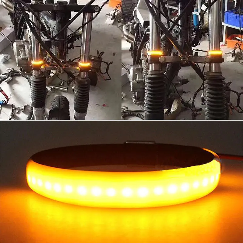 Vehemo Turn Signal Light Warning Light LED Shock Absorber Motorbike Signal Lamp Universal Motorcycle
Vehemo Turn Signal Light Warning Light LED Shock Absorber Motorbike Signal Lamp Universal Motorcycle