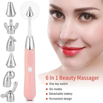 High Quality 6 In 1 Electric Tinnitus Relief Massager Wand Anti Age Face Lifting Massager Tool MD99
High Quality 6 In 1 Electric Tinnitus Relief Massager Wand Anti Age Face Lifting Massager Tool MD99