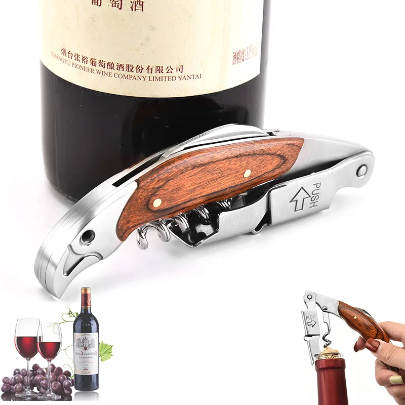 Stainless do piwa otwieracz Opener Red Tool Steel Wine Bottle Opener More Function Bottle Opener Originality Padauk Wood Kitchen
Stainless do piwa otwieracz Opener Red Tool Steel Wine Bottle Opener More Function Bottle Opener Originality Padauk Wood Kitchen
