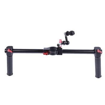 RISE-For Ronin-S Adjustable Dual Handle Handle Kit with 7 inch Magic Arm Hand-Held Stable Camera Bracket Accessories
RISE-For Ronin-S Adjustable Dual Handle Handle Kit with 7 inch Magic Arm Hand-Held Stable Camera Bracket Accessories