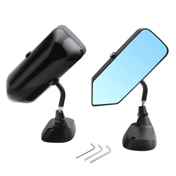 2Pcs F1 Style Bright Black Auto Car Side Blue Rearview Mirror Metal Bracket Universal 
2Pcs F1 Style Bright Black Auto Car Side Blue Rearview Mirror Metal Bracket Universal