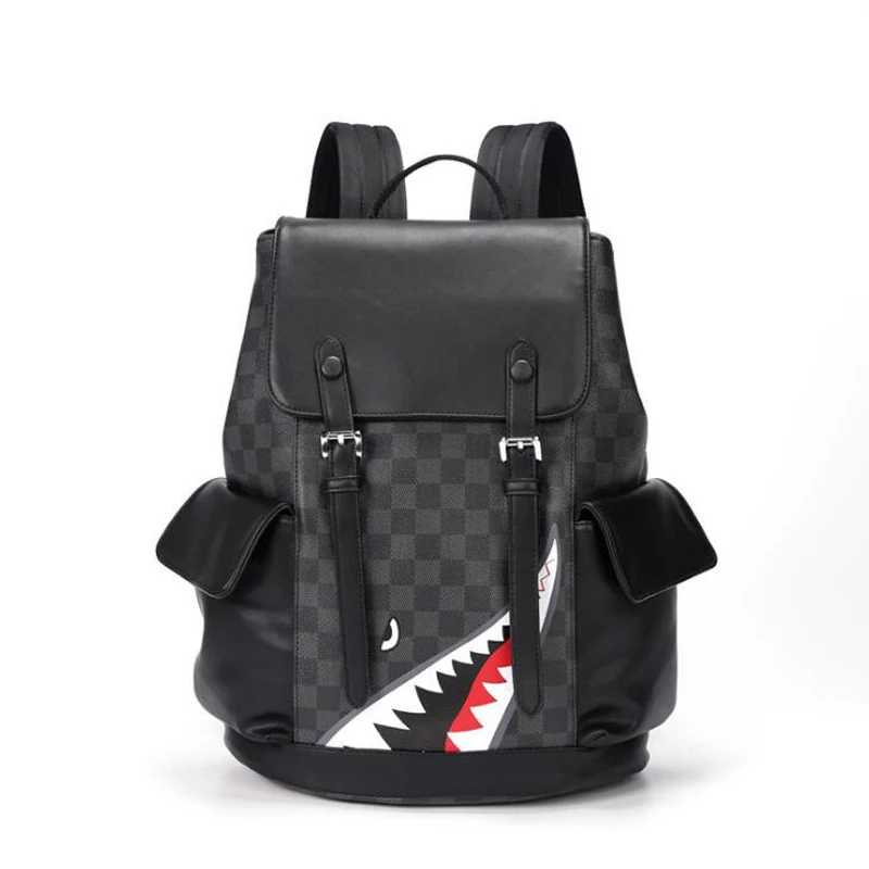 2020 New Multifunction Fashion Men Backpack Vintage PU Leather Backpack Casual Travel Bag Waterproof big capacity Travel Bags
2020 New Multifunction Fashion Men Backpack Vintage PU Leather Backpack Casual Travel Bag Waterproof big capacity Travel Bags