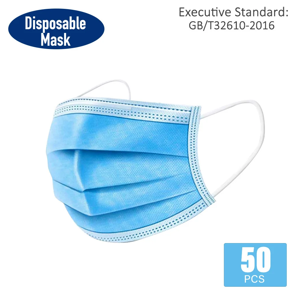 50pcs Mask Face Mask Respirator Mascarillas Disposable Face Mask Protective Masks Breathable Earloop Mouth Masks
50pcs Mask Face Mask Respirator Mascarillas Disposable Face Mask Protective Masks Breathable Earloop Mouth Masks