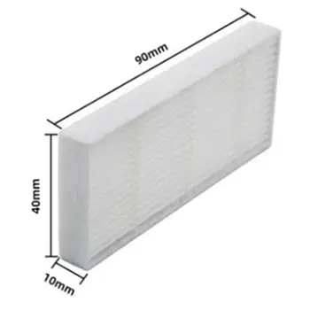 5pcs Filters For Liver Robot Vacuum Cleaner Accessories Parts Replacement 90*40*10mm White Filter New
5pcs Filters For Liver Robot Vacuum Cleaner Accessories Parts Replacement 90*40*10mm White Filter New