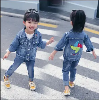 Girls denim jacket spring and autumn 2019 new 1 Korean version 2 foreign gas 3 embroidered 4 years old 5 tide 6 children baby gi
Girls denim jacket spring and autumn 2019 new 1 Korean version 2 foreign gas 3 embroidered 4 years old 5 tide 6 children baby gi