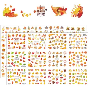 12 Styles Yellow Maple Leaf Nail Water Decal Sliders Decor pumpkin scarecrow Pattern Sticker For Nail Art Accessories Tattoos
12 Styles Yellow Maple Leaf Nail Water Decal Sliders Decor pumpkin scarecrow Pattern Sticker For Nail Art Accessories Tattoos