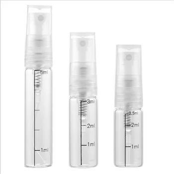 2.5ml 3ml 5ml Transparent Scale Glass Spray Bottle Portable Perfume Sub-bottle Press Fine Mist Bottle With Scale
2.5ml 3ml 5ml Transparent Scale Glass Spray Bottle Portable Perfume Sub-bottle Press Fine Mist Bottle With Scale