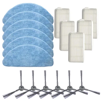 For Iboto Aqua X310 Robot Vacuum Cleaner 6 * Side Brush + 5 * Filter + 6* Rags Side Brushes Filters Rags For Iboto For Aqua X310 
For Iboto Aqua X310 Robot Vacuum Cleaner 6 * Side Brush + 5 * Filter + 6* Rags Side Brushes Filters Rags For Iboto For Aqua X310