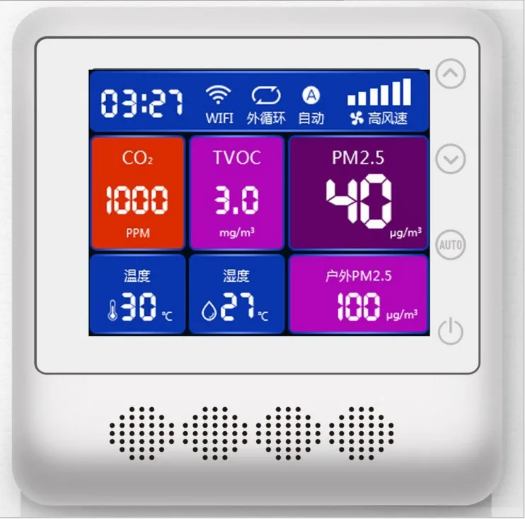 BR-K Series Intelligent Controller Can Monitor PM2.5 CO2 Temperature and Humidity K-PC2W Controller
BR-K Series Intelligent Controller Can Monitor PM2.5 CO2 Temperature and Humidity K-PC2W Controller
