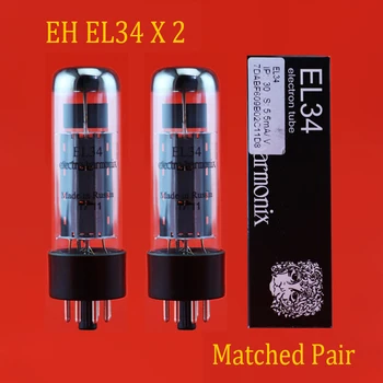 New 2pcs Russia Electro Harmonix EH EL34 Vacuum Tube Matched Pair accessories Repalce Psvane Mullard JJ shuguang EL34
New 2pcs Russia Electro Harmonix EH EL34 Vacuum Tube Matched Pair accessories Repalce Psvane Mullard JJ shuguang EL34