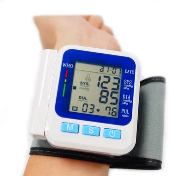 LCD Display Wrist Blood Pressure Monitor Health Care Automatic Sphygmomanometer household Digital Pulse Rate Measure Meter
LCD Display Wrist Blood Pressure Monitor Health Care Automatic Sphygmomanometer household Digital Pulse Rate Measure Meter