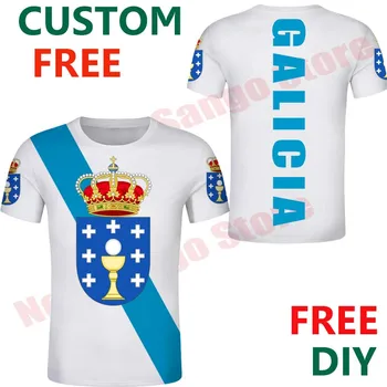 Galicia i Free Custom tshirt SPANISH Galiza tshirts Flag Emblem Tee Shirts DIY autonomous community City Name Number T shirt
Galicia i Free Custom tshirt SPANISH Galiza tshirts Flag Emblem Tee Shirts DIY autonomous community City Name Number T shirt