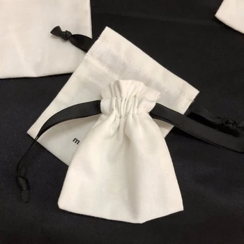 Ribbon Cotton Bag Jewelry Packaging Gift Bag Makeup Cosmetic Necklace Bracelet Bead Storage Drawstring Pouch Custom Logo Bag
Ribbon Cotton Bag Jewelry Packaging Gift Bag Makeup Cosmetic Necklace Bracelet Bead Storage Drawstring Pouch Custom Logo Bag