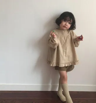 spring and summer girls lace pastoral long sleeve cute Joker coat T-shirt girls shirt tops
spring and summer girls lace pastoral long sleeve cute Joker coat T-shirt girls shirt tops