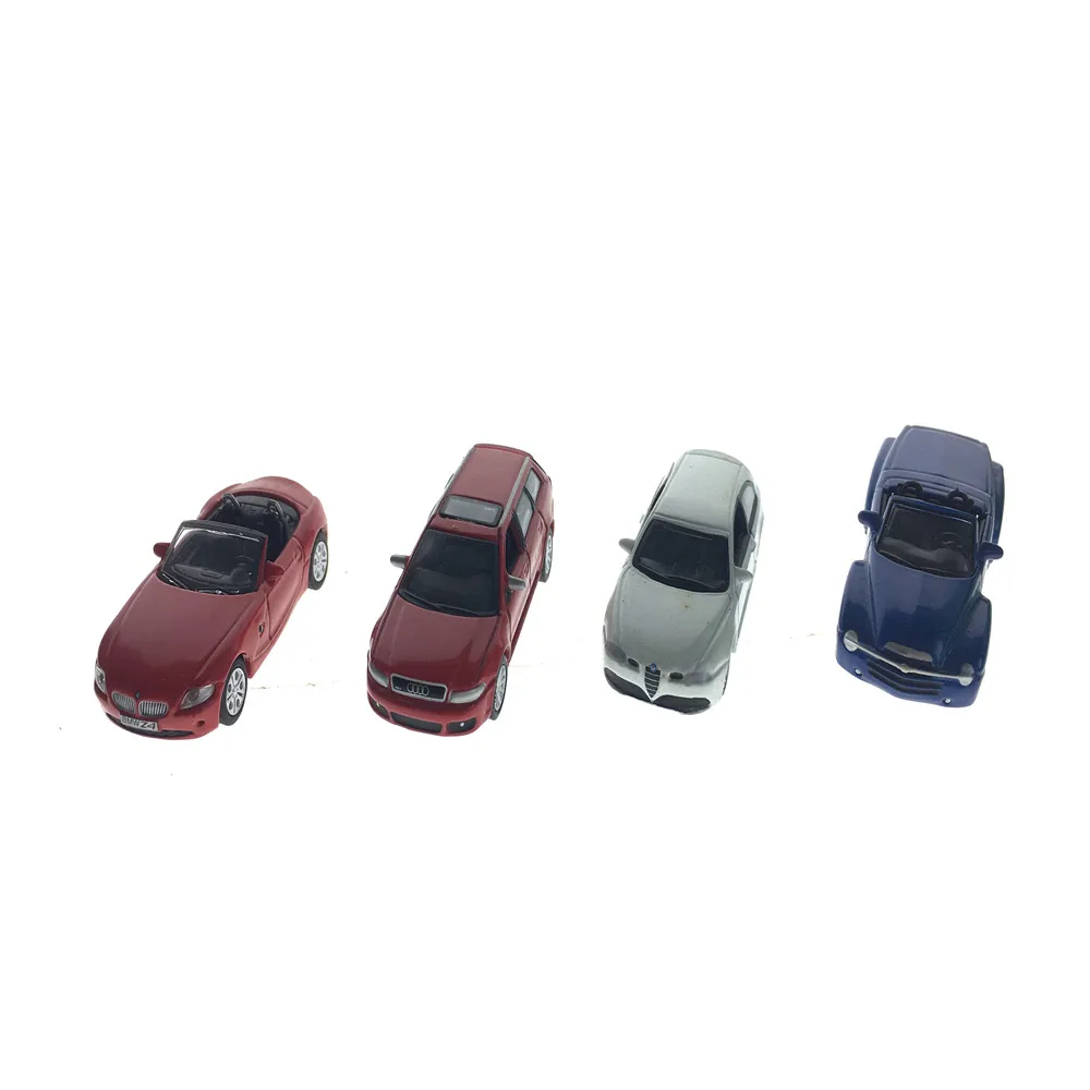architecture model metal car kits toy7
