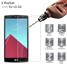 2 pièces 2.5D 0.26mm 9H Premium verre trempé pour LG G4 H818 H815 H810 F500 VS999 film protecteur d'écran pour LG G4 *=