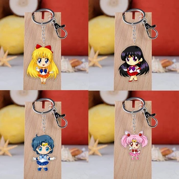 Anime Sailor Moon Acrylic Keyring Keychain Cartoon Figure Tsukino Usagi Key Chain Cosplay Props Accessories Key Holder Pendant
Anime Sailor Moon Acrylic Keyring Keychain Cartoon Figure Tsukino Usagi Key Chain Cosplay Props Accessories Key Holder Pendant