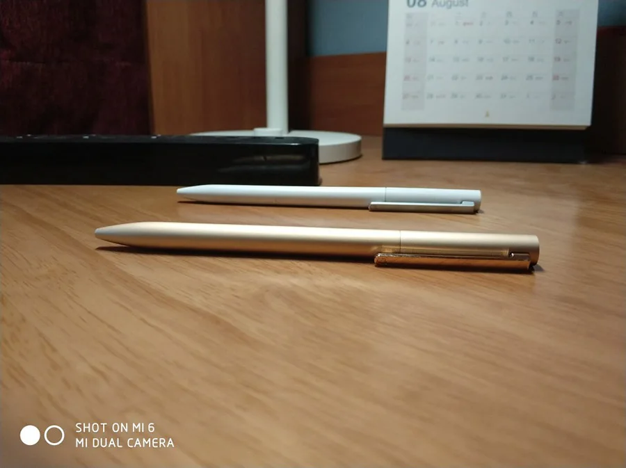 2020 Original Xiaomi Mi Aluminum Rollerball Pen Mijia Metal Sign Pen 0.5mm Japan MiKuni ink refill Aluminum alloy pen holder (6)