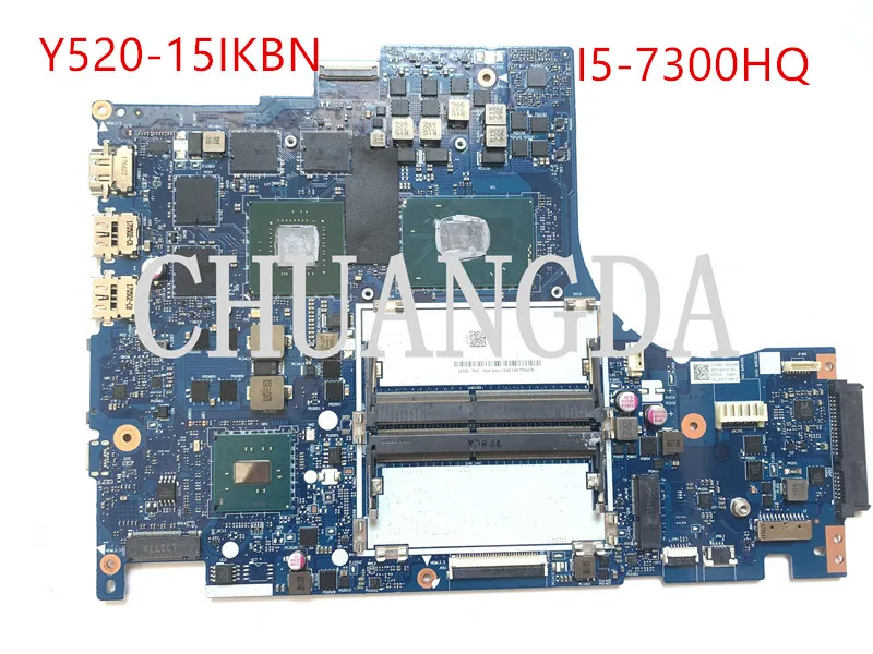 DY512 NM-B191 для Lenovo Y520 Y520-15IKBN материнская плата для ноутбука i5 7300HQ GPU GTX1050 100%
DY512 NM-B191 для Lenovo Y520 Y520-15IKBN материнская плата для ноутбука i5 7300HQ GPU GTX1050 100%
