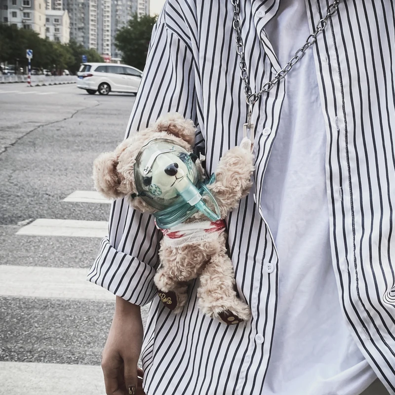 Original Design Autumn And Winter Plush Shoulder Bag & Bear Chest Bag Width 5cm High 20cm Thickness 10cm
Original Design Autumn And Winter Plush Shoulder Bag & Bear Chest Bag Width 5cm High 20cm Thickness 10cm