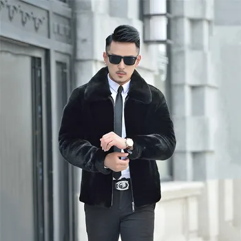 High-quality mink fur coat 2019 new large size short fashion Men imitation fur jacket winter sheepskin coat men YH683
High-quality mink fur coat 2019 new large size short fashion Men imitation fur jacket winter sheepskin coat men YH683