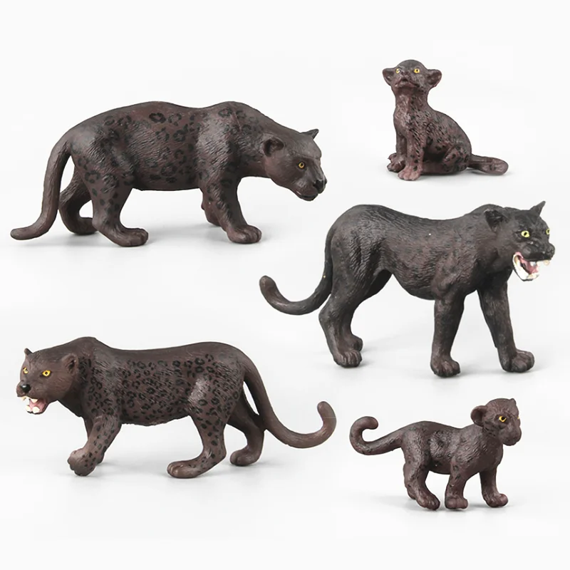 Фото 5 шт. модель Пантеры коллекционные игрушки | Игрушки и хобби