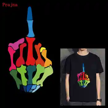 Prajna Colorful Punk Stickers Skull Iron On Transfers Heat Vinyl Transfer Hot Vinyl Ironing Stickers Thermal Patches On Clothes
Prajna Colorful Punk Stickers Skull Iron On Transfers Heat Vinyl Transfer Hot Vinyl Ironing Stickers Thermal Patches On Clothes