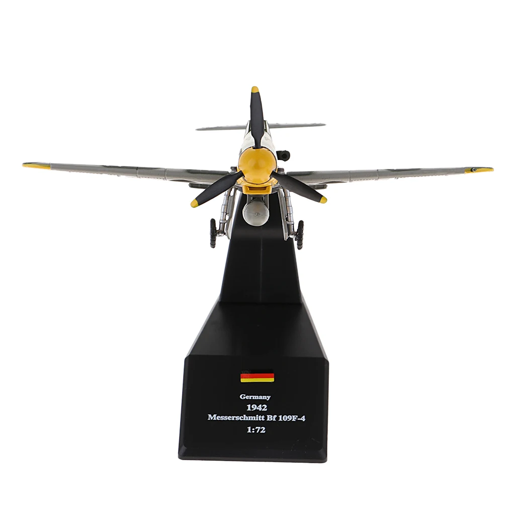 1/72 Diecast Military Fighter Bf-109 / Me-109 Airplane Helicopter DIY Home Decor 1/72 Diecast Military Fighter Bf-109 / Me-109 Airplane Helicopter DIY Home Decor