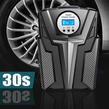 Portable Car Air Compressor DC 12V Digital Tire Inflator Air Pump 150 PSI Auto Air Pump for Car Motorcycle LED Light Tire Pump 
Portable Car Air Compressor DC 12V Digital Tire Inflator Air Pump 150 PSI Auto Air Pump for Car Motorcycle LED Light Tire Pump
