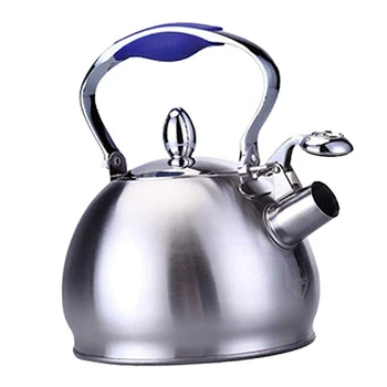 ELEG-2.5L Stainless Steel Whistling Tea Kettle Coffee Tea Pot Stovetop Kettle Infuser Teapots Strainer Included(Single Handle)
ELEG-2.5L Stainless Steel Whistling Tea Kettle Coffee Tea Pot Stovetop Kettle Infuser Teapots Strainer Included(Single Handle)