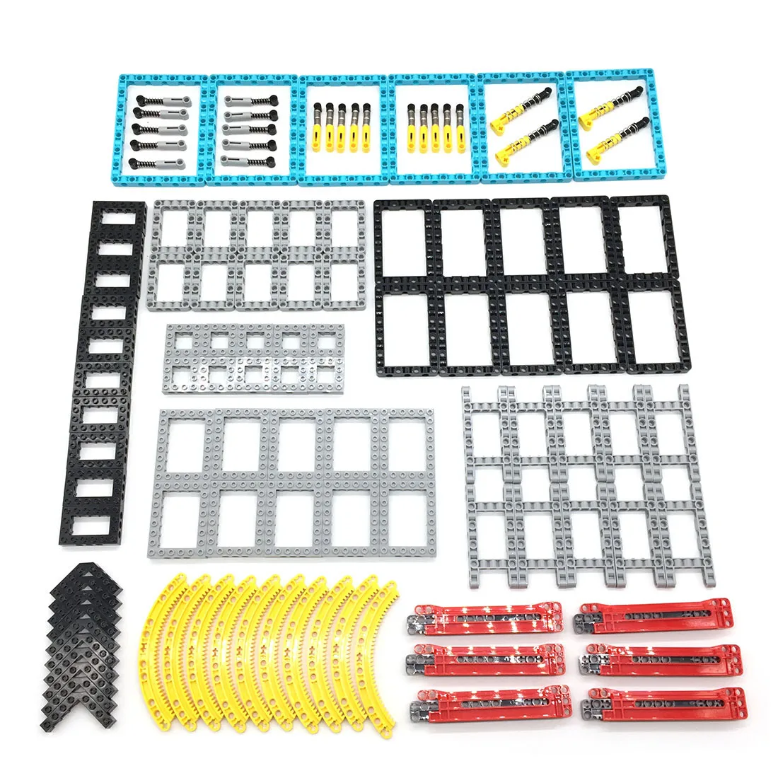 DIY Educational Technic Parts Shock Absorbers Rack Frame Parts for Standard Building Block Brands - Random Color
DIY Educational Technic Parts Shock Absorbers Rack Frame Parts for Standard Building Block Brands - Random Color