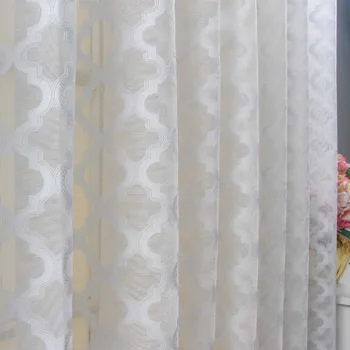 Small Diamond-shaped American Curtains for Living Dining Room Bedroom Modern Warp-knitted Screen White Gauze Simple Tulle
Small Diamond-shaped American Curtains for Living Dining Room Bedroom Modern Warp-knitted Screen White Gauze Simple Tulle