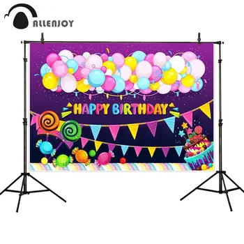 Allenjoy Candyland Photocall Colorful Balloons Flags Lollipop Cakes Sugar Ribbon Cotton Candy Banner Happy Birthday Party Decor
Allenjoy Candyland Photocall Colorful Balloons Flags Lollipop Cakes Sugar Ribbon Cotton Candy Banner Happy Birthday Party Decor