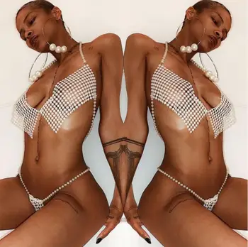 Sexy Imitation Pearls Body Chain Bra Accessories for Women Bikini Underwear Jewelry Sexy Neck In Summer Jewelry
Sexy Imitation Pearls Body Chain Bra Accessories for Women Bikini Underwear Jewelry Sexy Neck In Summer Jewelry