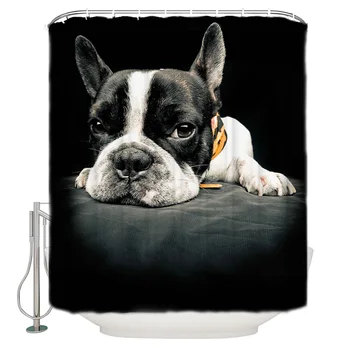 Animal Bulldog Shower Curtain Waterproof Bathroom Curtain Polyester Bath Curtain Home Decor 12 Hooks
Animal Bulldog Shower Curtain Waterproof Bathroom Curtain Polyester Bath Curtain Home Decor 12 Hooks