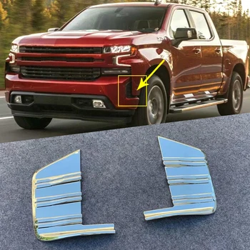 For Chevrolet Silverado 2019 2020 Car Front Side Bumper Decoration Strips Cover Trim 2pcs ABS Plastic Auto Accessories
For Chevrolet Silverado 2019 2020 Car Front Side Bumper Decoration Strips Cover Trim 2pcs ABS Plastic Auto Accessories
