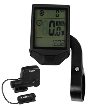Bike Bicycle Computer Cadence Cycling Wireless Computer Multifunctional Rainproof Cycling Computer with Backlight LCD Display
Bike Bicycle Computer Cadence Cycling Wireless Computer Multifunctional Rainproof Cycling Computer with Backlight LCD Display