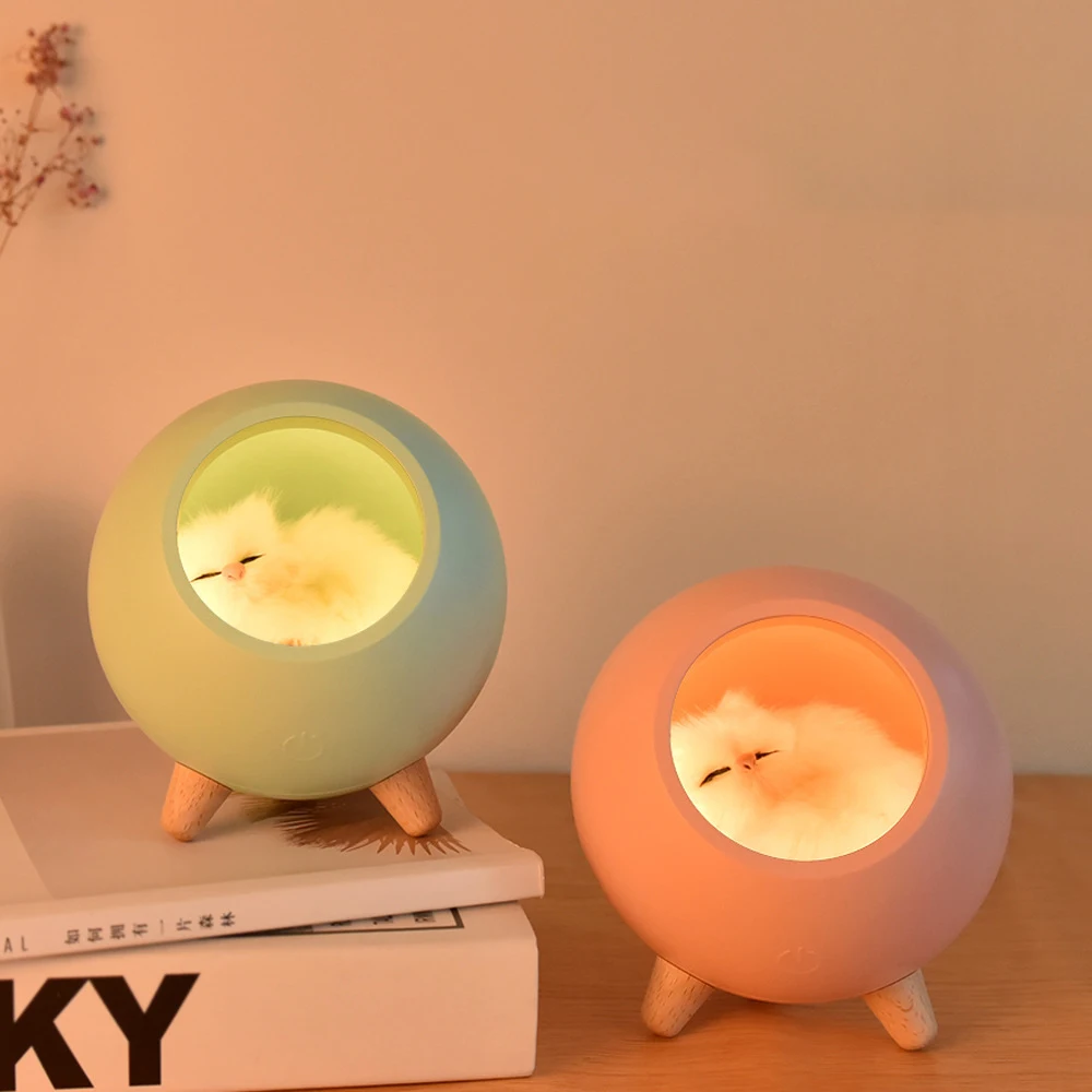 LED Night Light Creative Cat House Bedside Lamp USB Holiday Children's Gift Touch Dimming Desktop Decoration Atmosphere Lamp
LED Night Light Creative Cat House Bedside Lamp USB Holiday Children's Gift Touch Dimming Desktop Decoration Atmosphere Lamp