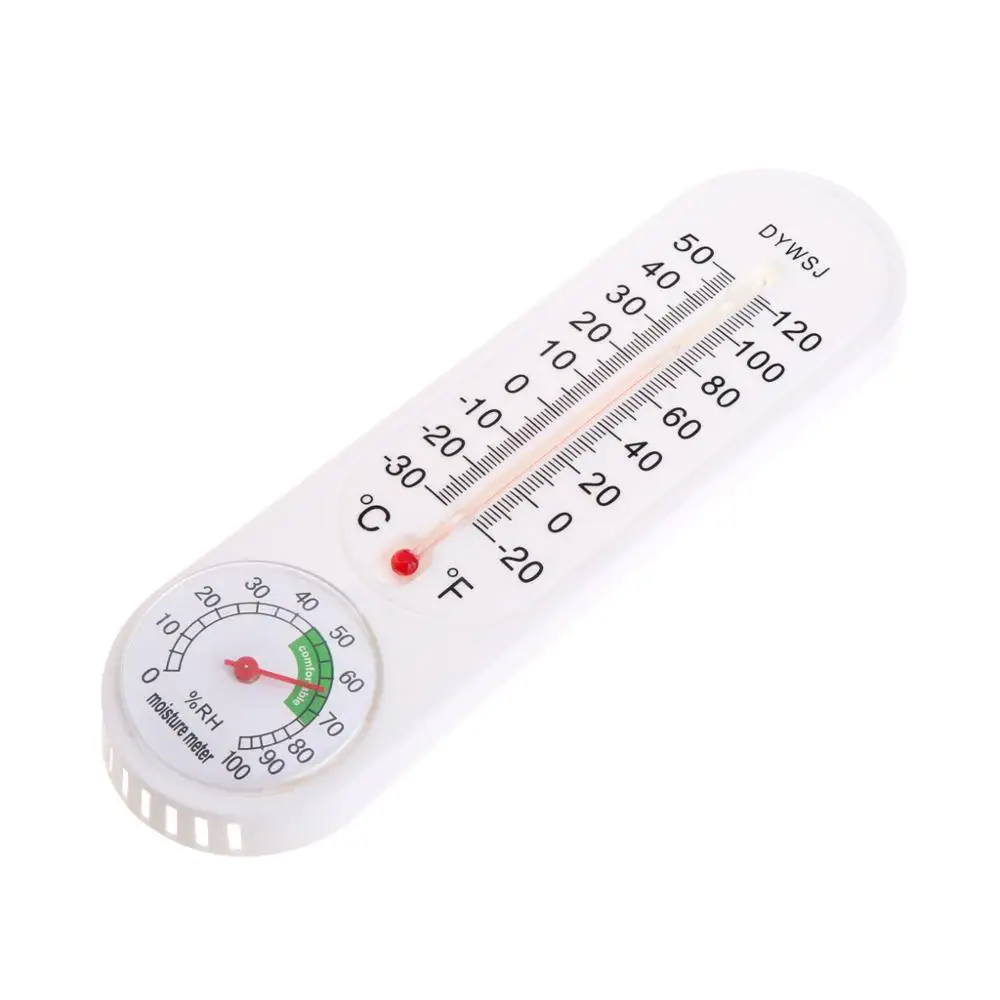 Wall Hung Thermometer Hygrometer Temperature for Indoor Outdoor Garden Office | Инструменты