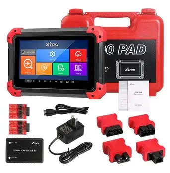 Newest XTOOL X100 PAD Key Programmer With Oil Rest Tool Odometer Adjustment and More Special Functions
Newest XTOOL X100 PAD Key Programmer With Oil Rest Tool Odometer Adjustment and More Special Functions