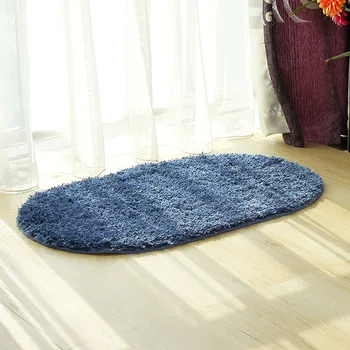 Floor Mat Bathroom Home Anti-Slip Mat Solid Color Oval Rug Environmentally Friendly Absorbent Floor Mat 14 Colors Optional
Floor Mat Bathroom Home Anti-Slip Mat Solid Color Oval Rug Environmentally Friendly Absorbent Floor Mat 14 Colors Optional