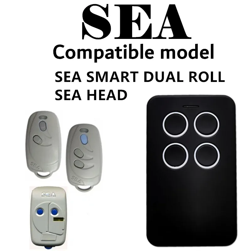 SEA SMART DUAL ROLL HEAD remote control rf universal gate garage remote control SEA remotes duplicator 433.92MHz
SEA SMART DUAL ROLL HEAD remote control rf universal gate garage remote control SEA remotes duplicator 433.92MHz