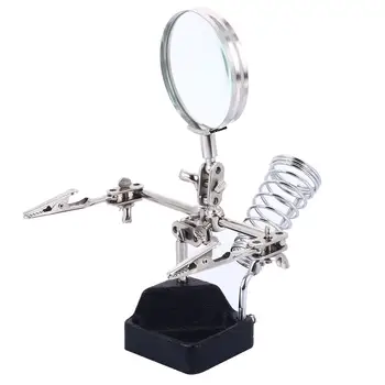 Durable Magnifier Bracket Clamp Metal Desk Lamp Welding Magnifier Desktop Repair 1084 Lens Auxiliary Clip Hand Magnifying Tools
Durable Magnifier Bracket Clamp Metal Desk Lamp Welding Magnifier Desktop Repair 1084 Lens Auxiliary Clip Hand Magnifying Tools